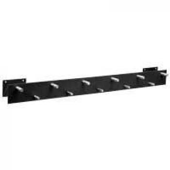 SZ Metall Wandgarderobe 50134 silber 11 Haken 9 cm