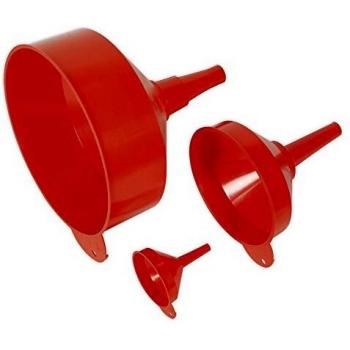 Sealey F98 | Funnel Set 3pc Fixed Spout
