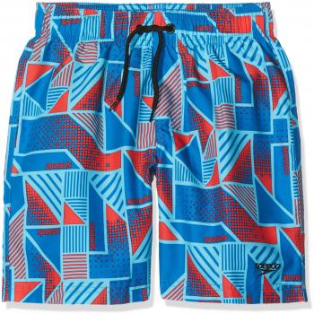 Bañador Speedo 'Lunar' para Niños en Danube/Light Adriatic/Lava Red
