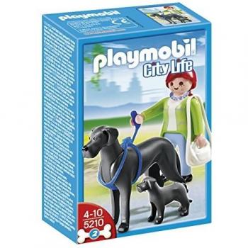 Pack Playmobil 5210 : Dogue Allemand et son Bébé
