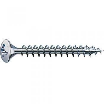 Viti Tsc Spax Testa Svasata Pozidriv Zincate Bianche 3,5x25 mm 1000 Pz