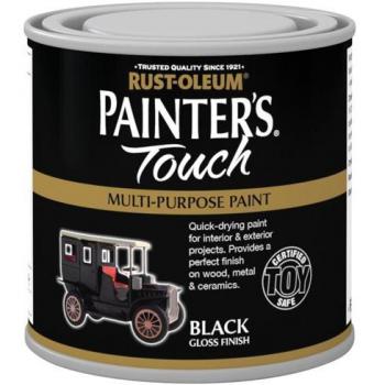 Rust-Oleum Painter's Touch Toy-Safe Paint Black Gloss 250ml