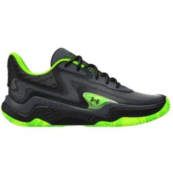 Chaussures de Basketball Under Armour Spawn 7 Métallique Noir