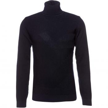 BOSS Blau Rollkragenpullover für Herren M