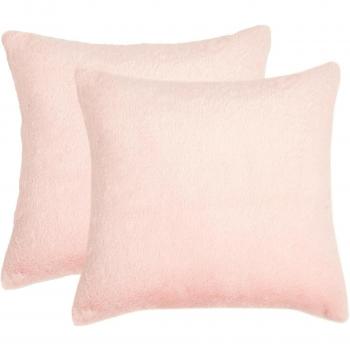 Sienna Plush Faux Fur Throw Pillow Covers