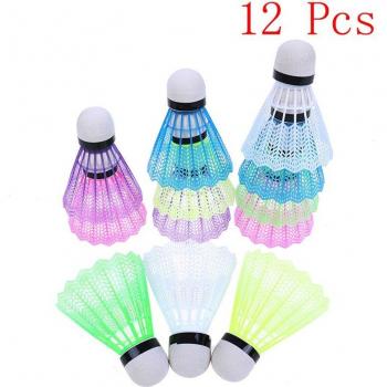12 Pcs Badminton Shuttlecocks for Training