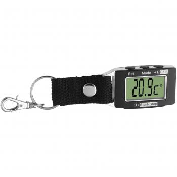 Schwarze TFA Dostmann T4 Outdoor Multifunktionen‑Uhr 30.2022.01
