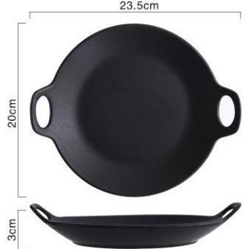 Plato decorativo de cerámica para frutas
