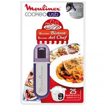 Moulinex XA600411 Clé USB Cookéo – 25 Recettes Bistrot