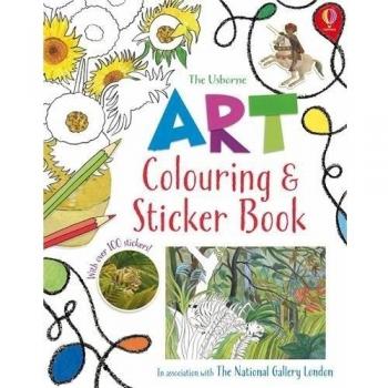 Art Colouring and Sticker Book-Rosie Dickins