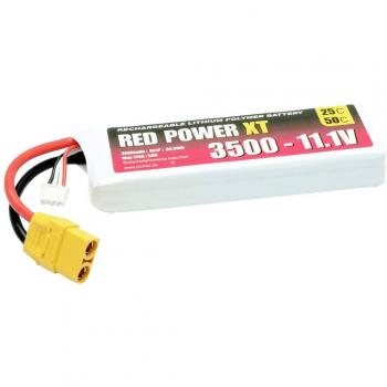 Batteria Softcase LiPo 11.1 V 3500 mAh Red Power