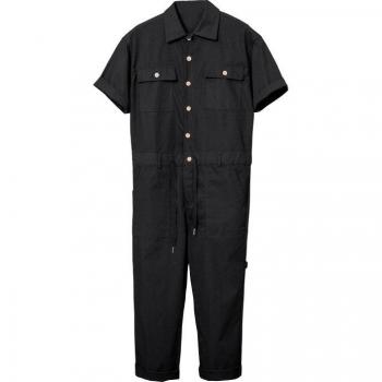 Men's Plus Size Denim Jumpsuit