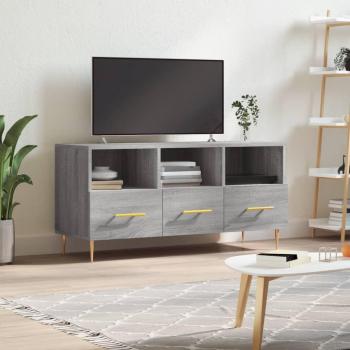 VidaXL Meuble TV sonoma gris 102x36x50 cm bois d'ingénierie 829026