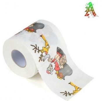 Papel higiénico decorativo para Navidad