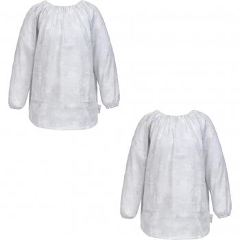 Uniforme Floral de Manga Larga para Primaria