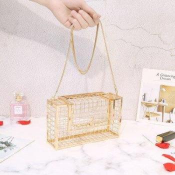 Cage Design Tote Bag
