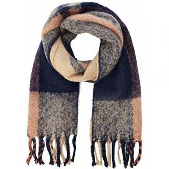 PIECES Bufanda Pcellie Noos, Talla Única, Beige