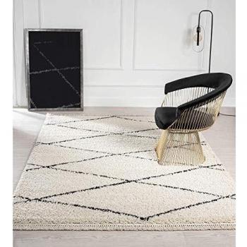 Tapis Bahar Shaggy à Poils Longs 160 x 230 cm