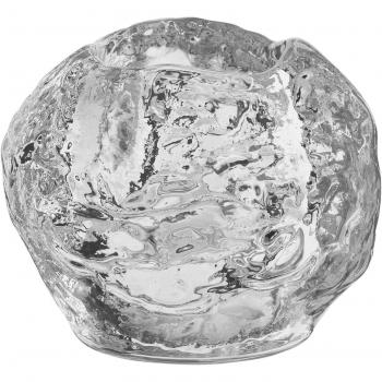 Kosta Boda Votivkerze „Schneeball“ 100 ml – Duft: Lavendel & Rosenholz