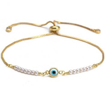 Amis et Souhaits : Bracelet Turc à l'Oeil Malsain