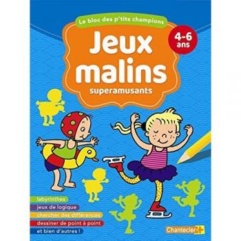 ZNU Le Bloc Des P'Tits Champions Jeux Malins Superamusants (4-6 A.): 4-6 Ans