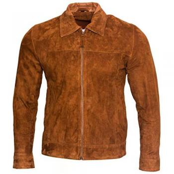 Tan Infinity Leather Men's Harington Jacket