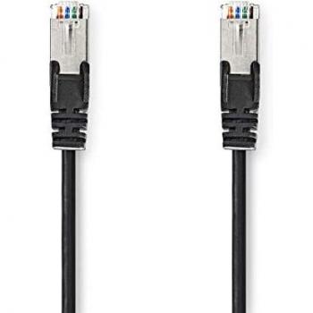 Câble Nedis Cat5e 0,25 m Mâle à Mâle Noir