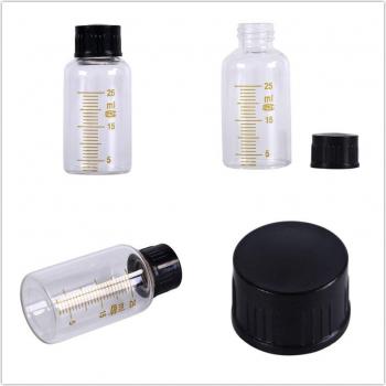 Frasco de Reactivo 25ml con Tapa de Tornillo