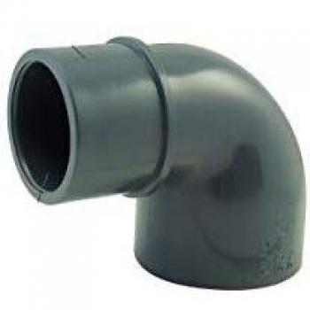 Coude 90° Ezfitt (M/F) – Dimension A = 63 mm, B = 63 mm