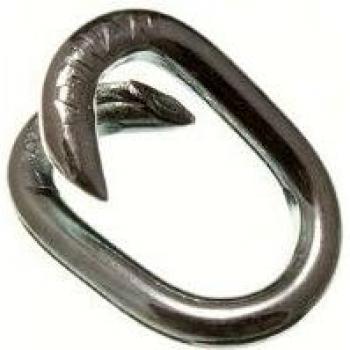 Zinc Plated 3/16 Inch Fence Repair Link