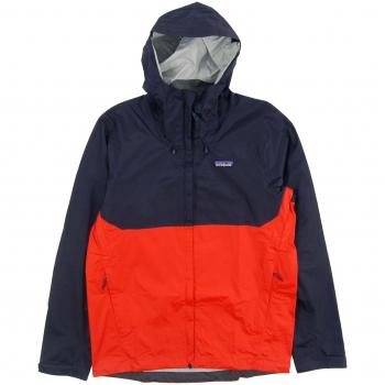 Patagonia M’s Torrentshell Jacket in Navy Blue featuring Paintbrush Red Stitching