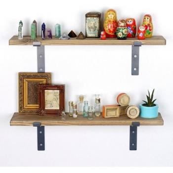 Étagère murale – EMOB – Bois d’épinette 100 % – Dimensions : 60 × 14 