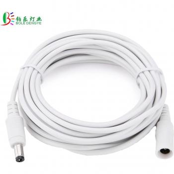 Conector de cable CC 5 m, adaptable a cámara IP y DVR