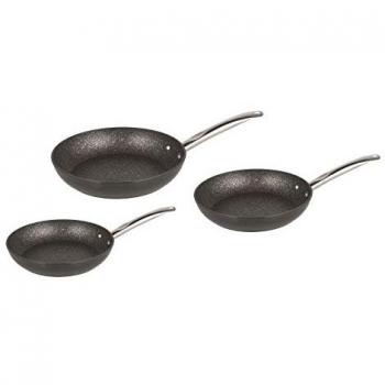 Michelino 3-teiliges Aluminium Pfannenset mit EDS-Griffen Marie