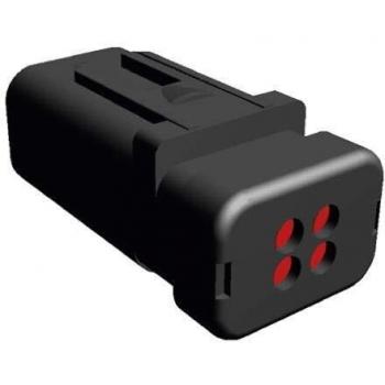 TE Connectivity AMPSEAL16 Connector Housing 4 Pins 776536-1