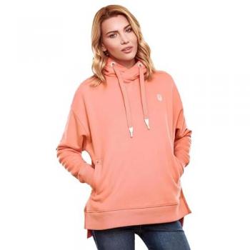 Navahoo Damen Oversize Kapuzensweatshirt Silberengelchen