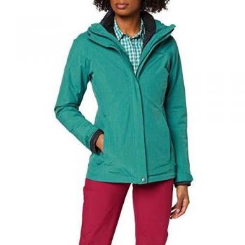 Casierina 3‑in‑1 Jacke Vaude – Petroleum – Size 34 (Frau)
