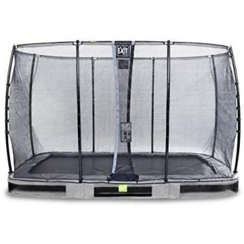 EXIT Toys Inground Trampoline 244x427cm met Economy Veiligheidsnet