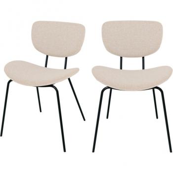 Lot de 2 Chaises Design Verner