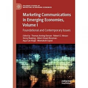 Marketing Communications in Emerging Economies Volume I