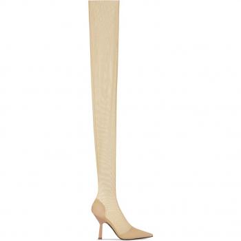 Stivali sopra il ginocchio Patrizia Pepe 8Y0086/L048-B743 beige