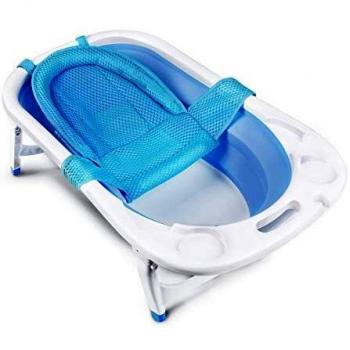 CRZDEAL Vasca da Bagno Portatile con Supporto Sedile