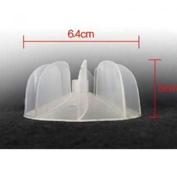 Barber Salon Duct Fan Blades – 50 Count, H30mm x 64mm, 4mm Hole Design