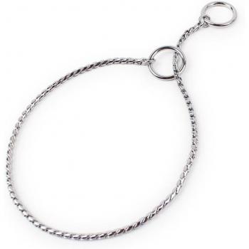 Stainless Steel Snake Chain Dog Collar with Basic Leash