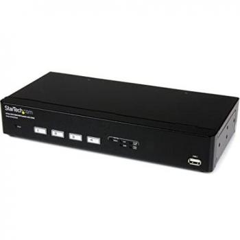 KVM 4 Porte StarTech USB-DVI con Tecnologia DDM e Cavi