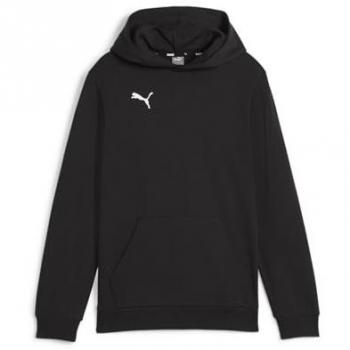 PUMA Sweatshirt teamGOAL Casuals Kinder Hoodie schwarz