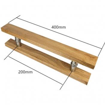 Poignées en bois massif pour intérieur