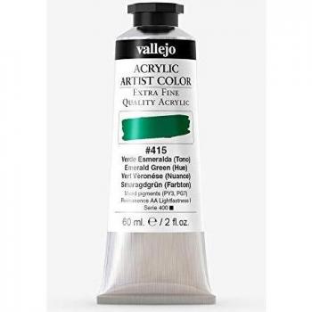 ARTIST COLOR Emerald Green Acrylic 60 mL