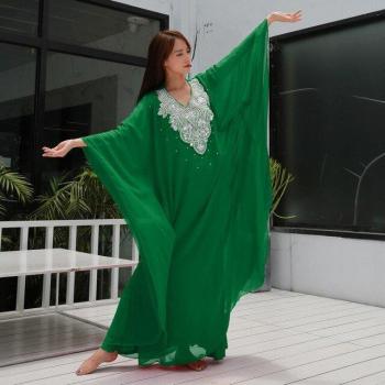 Ropa de Danza del Vientre Caftán Brillante