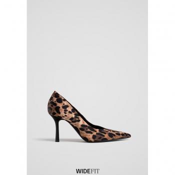 Stradivarius WIDE FIT Schuhe im Leopardenmuster